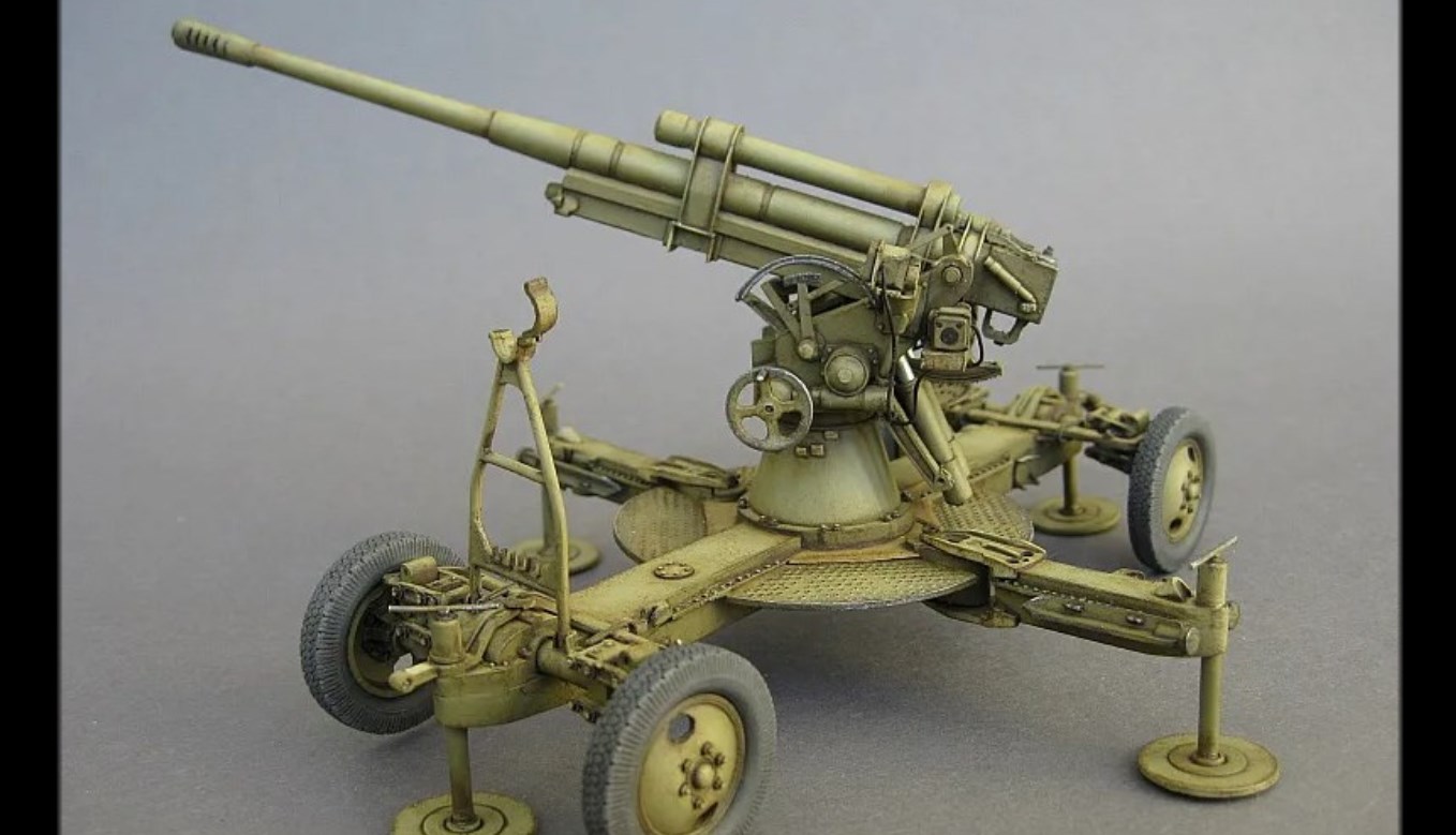 Советская 85-мм зенитная пушка