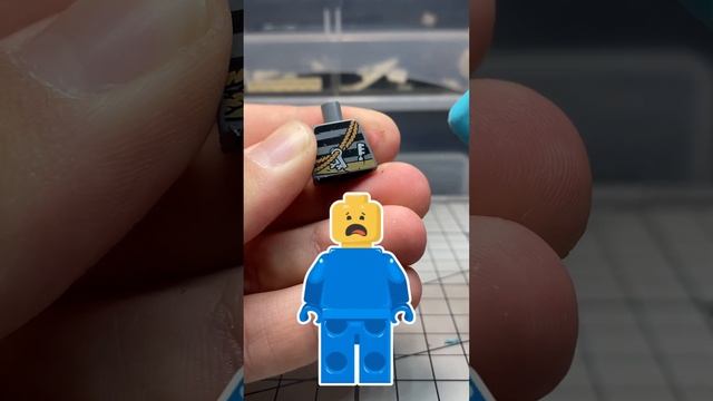 Лайфхак! Как стереть принты с деталей Lego! #lego #shortsvideo #shots #lifehacks #lifehack