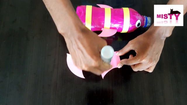FISH for Preschool Kids ---- Plastic Water Bottle Craft смотреть онлайн