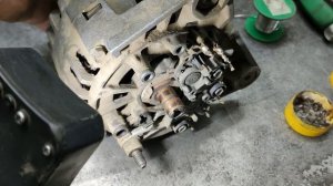 Ремонт после ремонта, генератор Valeo, Renault trafic 1.9