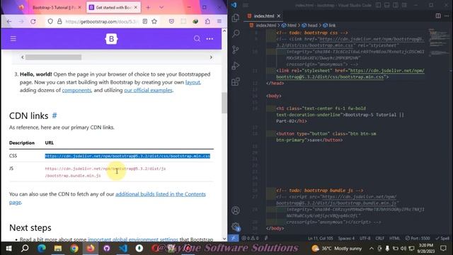 Bootstrap CSS Framework - Full Course For Beginners 02 offline install
