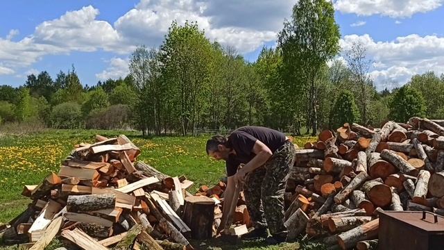 Как я пытался "добить" дрова...