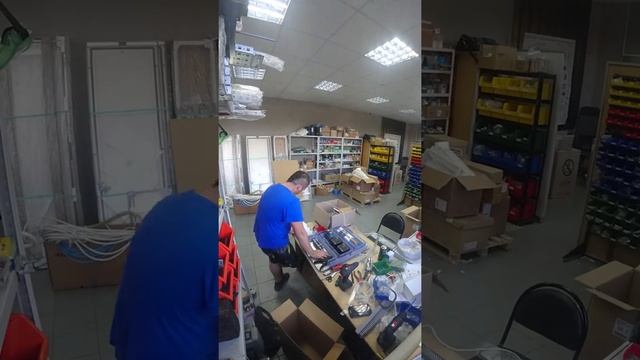 Сборка шкафа управления КНС. РБ-Автоматика
