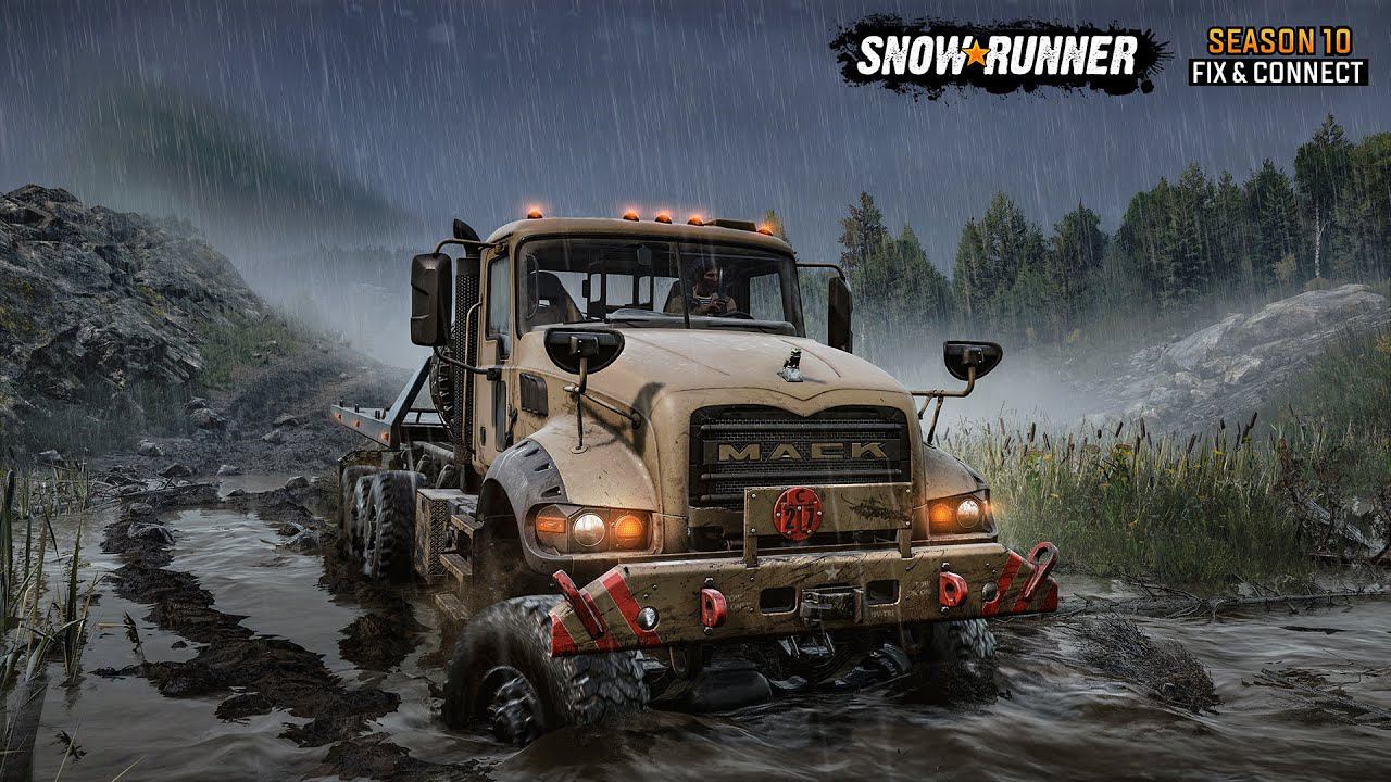 SnowRunner Британская Колумбия 289 серия : Восстановление перекачки .