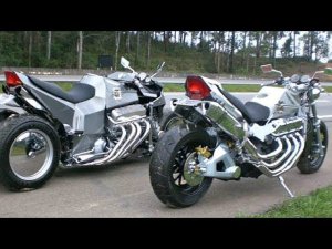 Мощнейшие Мотоциклы с Моторами V8 !