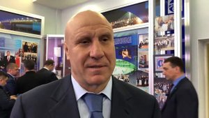 Олимпийский чемпион Михаил Мамиашвили на предприятии. 27.03.2018