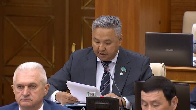 Выступление Азата Перуашева по обсуждению поправок в Налоговый кодекс (первое чтение)