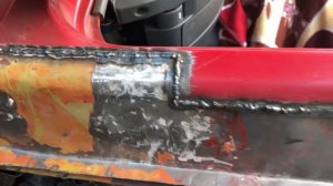 Mitsubishi Colt CJ сварка порогов полуавтоматом