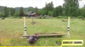 Лучшие приколы за декабрь 2015\funny video #8. Полёт на велосипеде