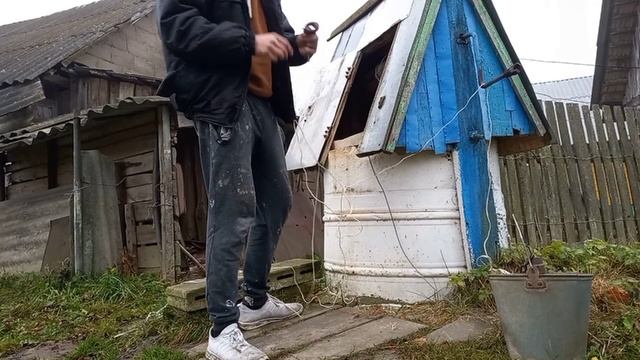 что на дне старого колодца? поиск с поисковым магнитом в деревне. мы купили дом в деревне. смотреть онлайн
