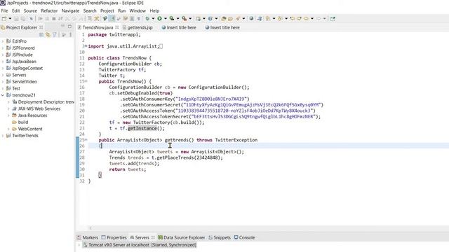 Twitter api in java | #javaTwitterProject | top tweetes in java using twitter api #twitter смотреть онлайн