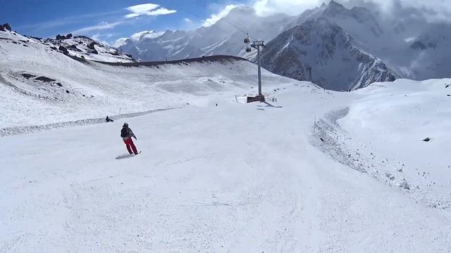 Эльбрус Февраль 2019 Спуск Мир Кругозор смотреть онлайн