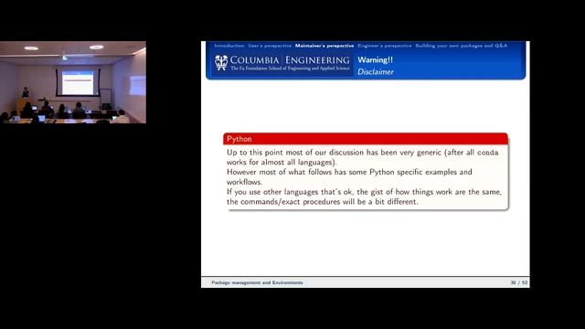 Package Management and Environment | Best Practices in Programming for Reproducibility In Science