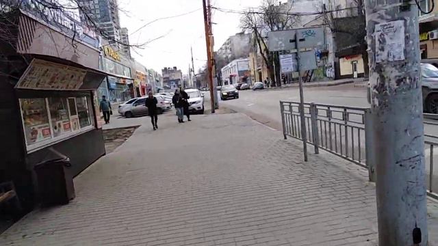 Воронеж - Прогулка по улице Средне-Московская, Март