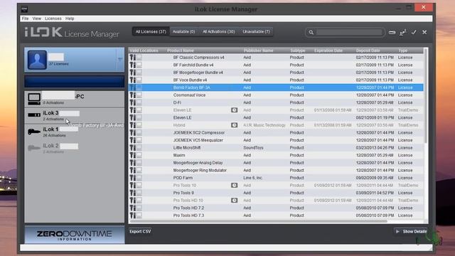 iLok License Manager - A Quick Look