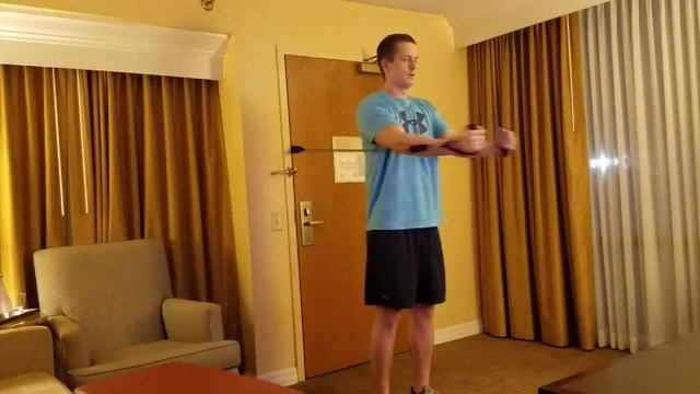 How To: Bands Standing Pec Fly