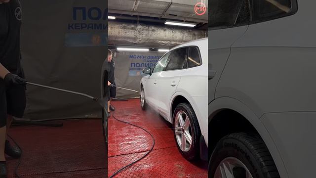 Мойка "Международная". Audi Q5. "Многоэтапная подготовка к полировке кузова".