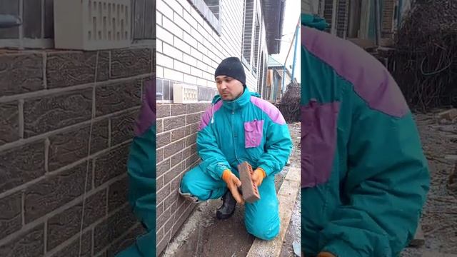 кладка клинкерного кирпича евро формата