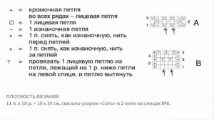 Двубортный жакет из меланжевой пряжи Вязание спицами