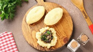 Картофельные пирожки с грибами