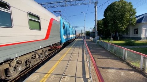 Поездка на поезде №555М Москва - Анапа.