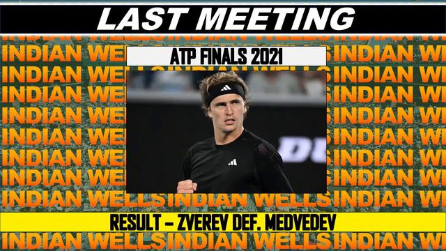 MEDVEDEV vs ZVEREV | Indian Wells 4th Round Preview | Head to Head, Stats & More смотреть онлайн