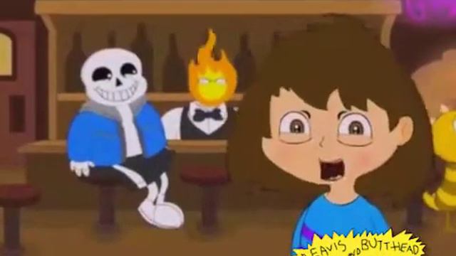 beavis and butthead in story of undertale смотреть онлайн