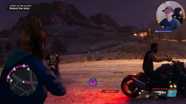 WHERE DID I JUST AND UP?? - SAINTS ROW LET'S PLAY #4 смотреть онлайн