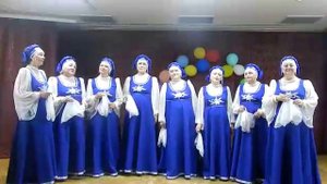 Разлилась заря вдали... Народный ансамбль Воронежские зори, Шилово