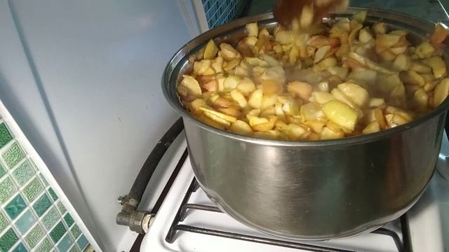 Янтарное варенье из яблок,густое, очень вкусное смотреть онлайн