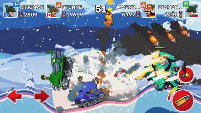 ТАНК БАК В БОЯХ 2 НА 2 Против ВСЕХ ТАНКОВ! Ищу Противника БАКА в игре про танки Hills of Steel смотреть онлайн