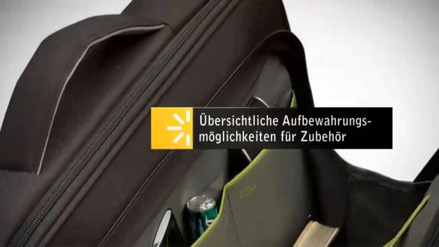 Case Logic PNC218 - Notebook-Tasche, Nylon, schwarz/grün, 46,7 cm (17-18,4") смотреть онлайн