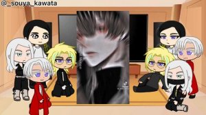 Реакция персонажей Токийских мстителей и моего Ау на тт |1 часть|