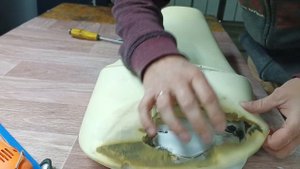 Восстановление мото сидения после падения.mp4