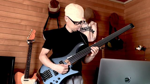 Ibanez fretless BASS chill＆cheap short music アイバニーズフレットレスベース japan asia music смотреть онлайн