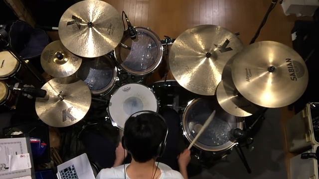 『ひとりぼっちの○○生活』OP「ひとりぼっちのモノローグ」叩いてみた。/Hitoribocchi no seikatsu OP Hitoribocchi no monologue Drum cove