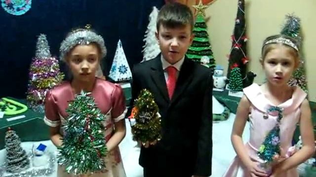 Поздравление Деду Морозу СОШ 59 г Чебоксары 2 А класс смотреть онлайн