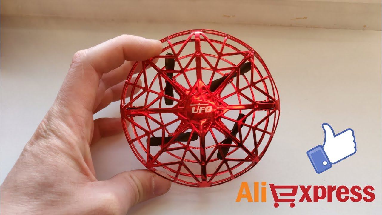 Детский дрон квадрокоптер НЛО UFO Interactive Aircraft смотреть онлайн