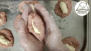 Зразы с сыром и маслом