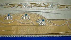 Купить плащаницу Богородицы. Пошив плащаниц на заказ в мастерской "Фавор узор".