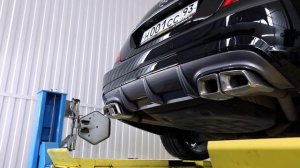 Mercedes CL 500. Модернизация выхлопа.