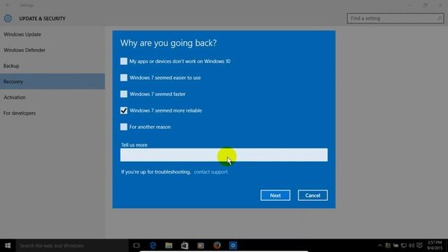 How to uninstall Windows 10 and downgrade to Windows 7 or 8.1 - Get Windows 7 back - Free & Easy смотреть онлайн