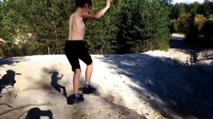 Прыжки на карьере