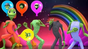 Wrong Heads DAME TO COSITA and PATILA Alien Green EI Chombo Dance CHALLENGE