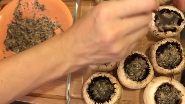 Вкуснейшие шампиньоны запеченные в собственном соку.