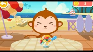 Мультики для детей Малыш Панда Кики Делаем мороженое часть 2