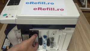 Cum scot cartusele Xerox 6025 / 6027 - How to remove toner cartridge Xerox 6025 / 6027
