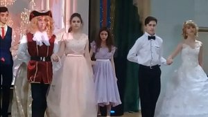 Золушка на балу. Танец.