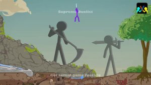Supreme Duelist Stickman Animation: Scythe vs Sword