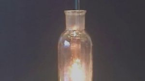 горение парафина в избытке и недостатке кислорода